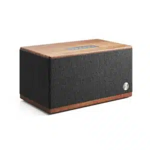wireless-bluetooth-speaker-BT5-walnut-front-angle-AudioPro