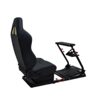 מושב מפואר לסימולטור מירוצים שחור SIMULATOR COCKPIT GY049 (1)